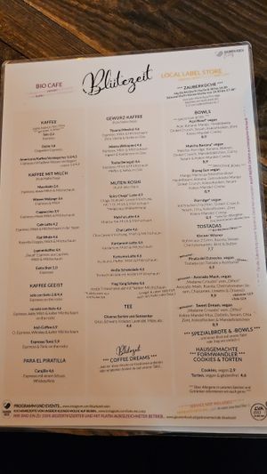  at Bio Cafe Blütezeit in Vienna