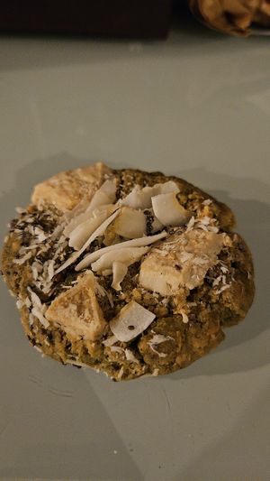 Matcha Cookie at Bio Cafe Blütezeit in Vienna