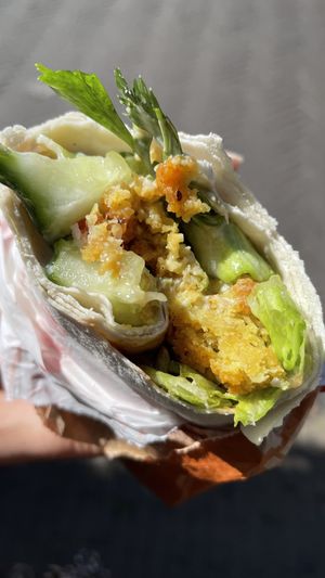 Falafel wrap   at Çiğköftem in Venlo