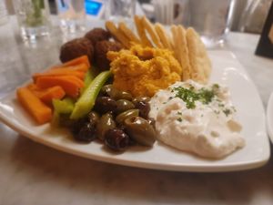 Beautiful dishes at Deep Roots in Yardley