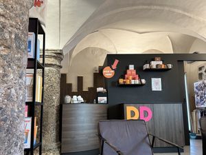 inside  at Dunkin’ in Innsbruck