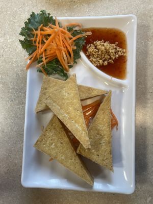 Golden Tofu appetizer   at Thai Orchid in Stroudsburg