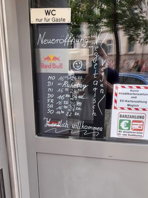 Opening times (10th May 2022) at Pizzeria Schlaflos 2 in Frankfurt