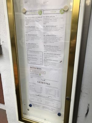 Menu   at Pizzeria Schlaflos 2 in Frankfurt