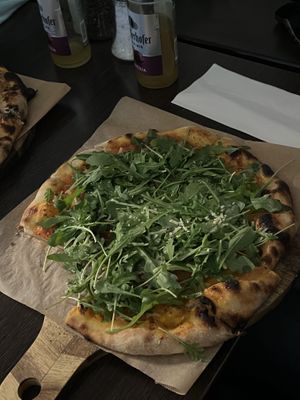 Pizza Rucola  #Veganuary at Pizzeria Schlaflos 2 in Frankfurt
