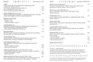 // F O O D  M E N U at Whisk in Pocklington