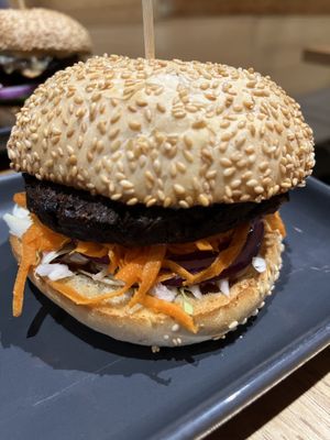 Beef burger vegan   at Grill'd in Fairfield