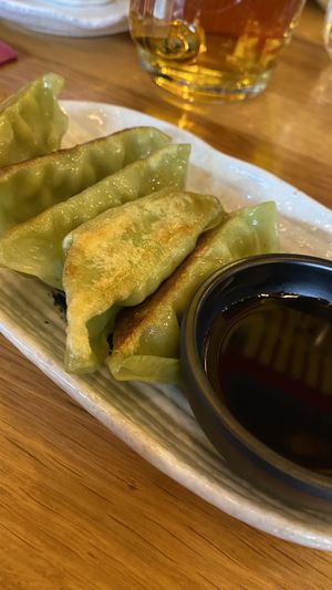 Gyoza veg  at Takumi in Milan