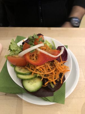 side salad   at Forum 3 in Stuttgart