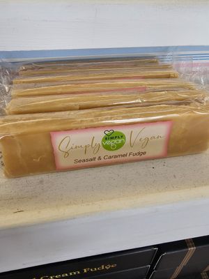 Vegan fudge 😋. at Parade Stores in Perranporth