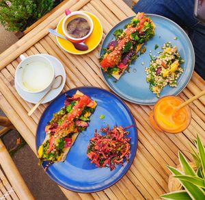 Tamari broccoli toasts at Selva in Copenhagen