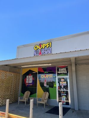 It’s on the End of the plaza  at Oops All Vegan in Jackson