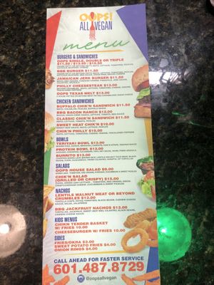   at Oops All Vegan in Jackson