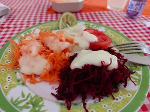 Ensalada at El Arbol in Merida