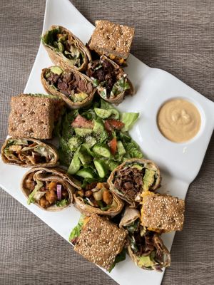 Platter for 2  at Elysian Plant Based Kitchen Bar in Limassol
