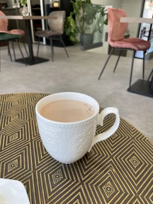 Hot chocolate   at Elysian Plant Based Kitchen Bar in Limassol