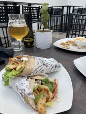 Gyros (big portion)   at Elysian Plant Based Kitchen Bar in Limassol