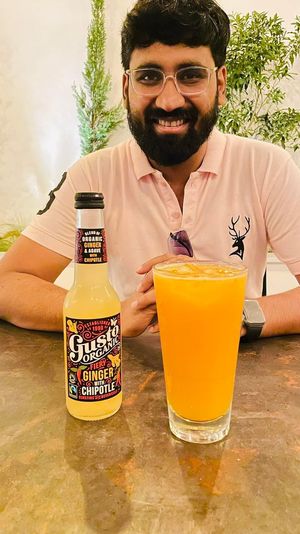 The gusto drink🤩  at Elysian Plant Based Kitchen Bar in Limassol