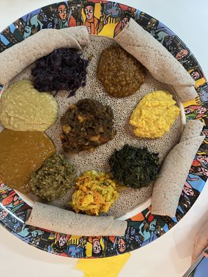 Cloud 9 for 3  at Vegitopia in Brussels