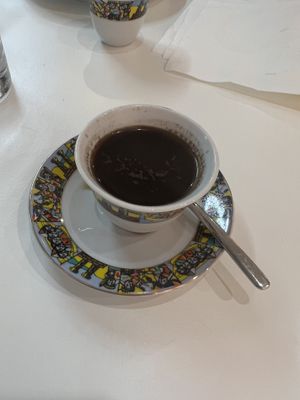 Coffee   at Vegitopia in Brussels