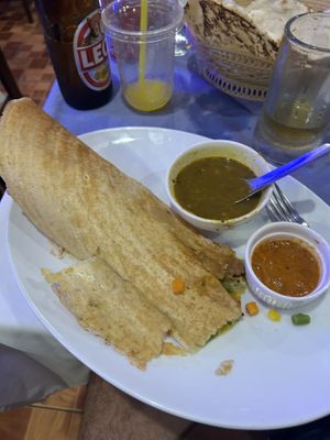 Kinda bad dosa  at Taj Palace in Ao Nang