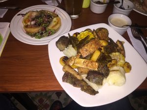 Vegetarian Parrillada - Velletarian BBQ  at VEGANO El Buen Alimento in Cali