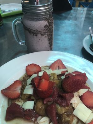 Pancakes at VEGANO El Buen Alimento in Cali