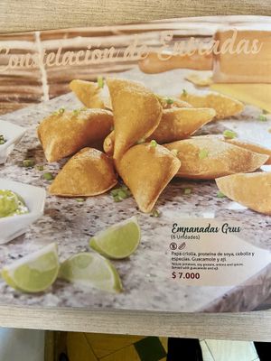 Menu page 2 of 19, February 2020 at VEGANO El Buen Alimento in Cali