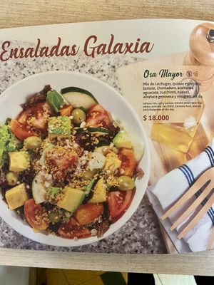 Menu page 6 of 19, February 2020 at VEGANO El Buen Alimento in Cali