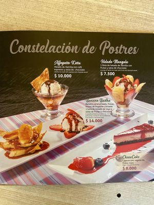 Menu page 18 of 19, February 2020 at VEGANO El Buen Alimento in Cali