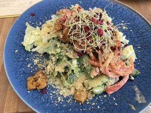 Vir-chicken salad  at Trip Cafe in Tallinn