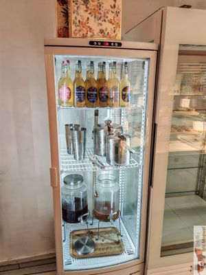 Cold Drinsk and home made at Clara Jung Pâtisserie in Montpellier