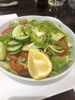 Starter salad  at Mosob Gezana - Maybe closed in Newcastle Upon Tyne