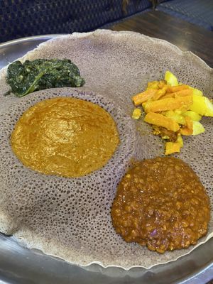 Vegan special  at Mosob Gezana - Maybe closed in Newcastle Upon Tyne