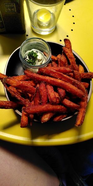 Side Süßkartoffelpommes at Vida Loco in Rosenheim