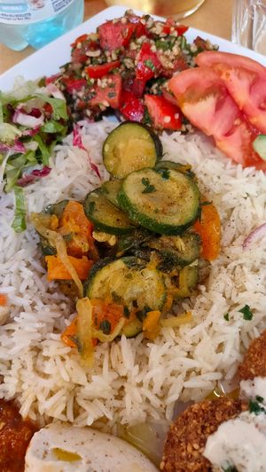 Vegetables at Al Madina in Pisa