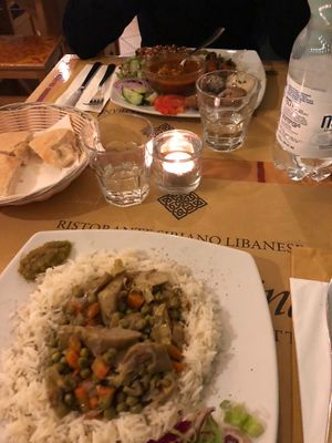 moussaka di carciofi  at Al Madina in Pisa