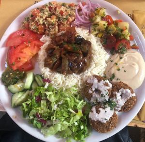 Mix vegan   at Al Madina in Pisa