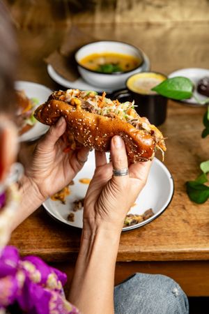 Banh Mi at Wild & The Moon - Van Woustraat in Amsterdam