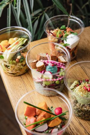 Wild Salads at Wild & The Moon - Van Woustraat in Amsterdam