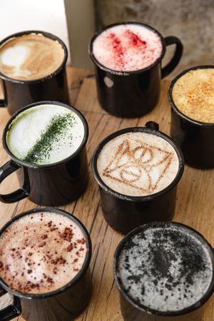 Wild Lattes at Wild & The Moon - Van Woustraat in Amsterdam