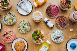 Wild food at Wild & The Moon - Van Woustraat in Amsterdam