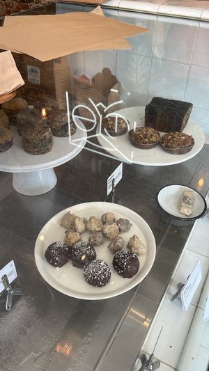 Assorted sweet things  at Wild & The Moon - Van Woustraat in Amsterdam