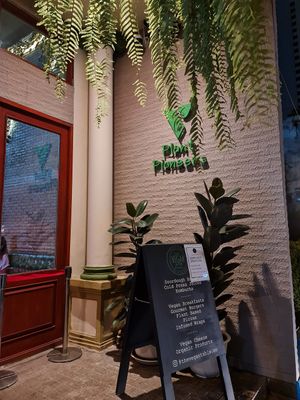 Entrance at The Vegan Table in Bangkok