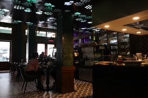 Interior. at The Vegan Table in Bangkok