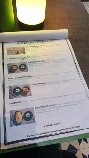   at The Vegan Table in Bangkok