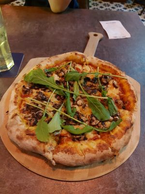 Truffle mushroom at The Vegan Table in Bangkok