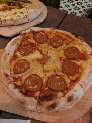 Pepperoni at The Vegan Table in Bangkok