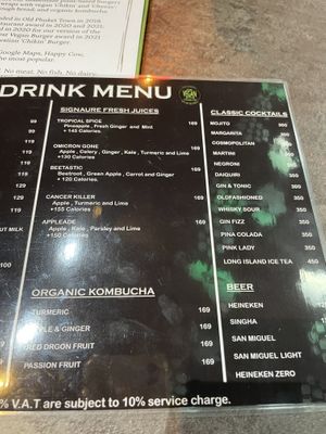   at The Vegan Table in Bangkok