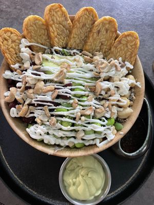 Vegan bowl- high protein   at The Vegan Table in Bangkok